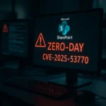 exploração ativa da falha zero day no SharePoint CVE-2025-53770