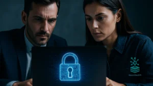 Profissionais analisando segurança digital com Zero Trust