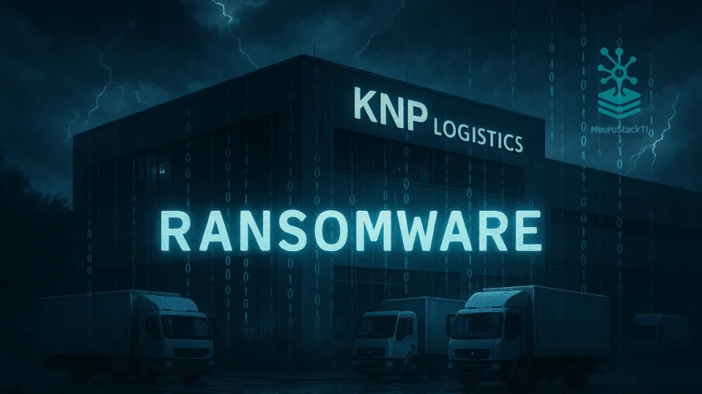 Ataque de ransomware paralisa empresa de logística britânica KNP Logistics